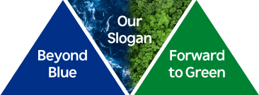 Beyond Blue / Our Slogan / Forward to Green